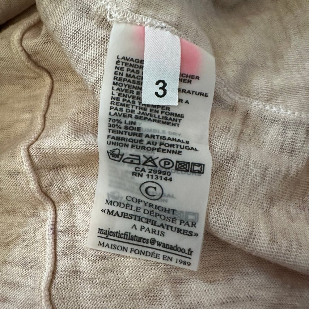 Majestic Paris for Neiman Marcus linen blend Blazer - Picture 3 of 5